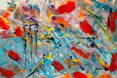 art teacher oil painting